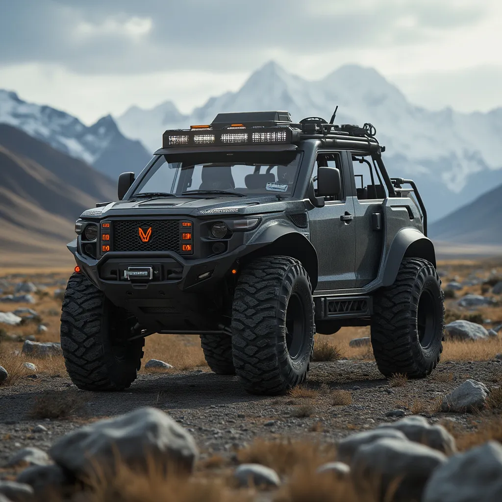 Personalización de vehículo 4x4